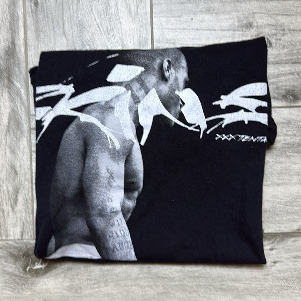 XXXTentacion Mens Graphic XXXTentacion Album T-Shirt Black Large